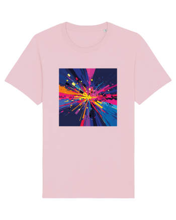 Abstract art Cotton Pink