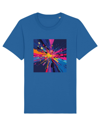 Abstract art Royal Blue