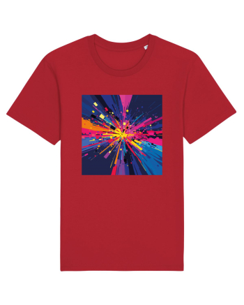 Abstract art Red