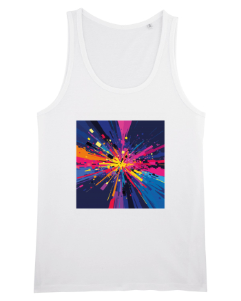 Abstract art White