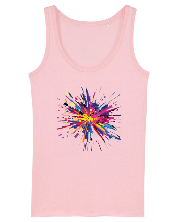 Abstract Cotton Pink