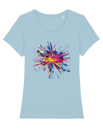 Abstract Sky Blue
