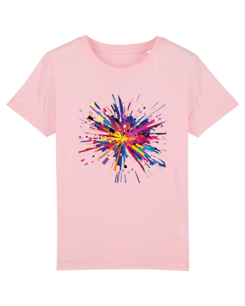 Abstract Cotton Pink