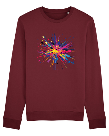 Abstract Burgundy
