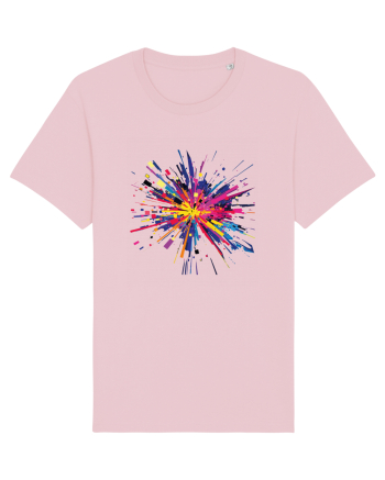 Abstract Cotton Pink
