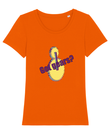 Got gears? Bright Orange