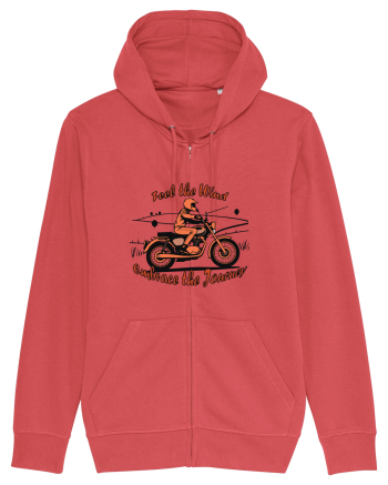 Vintage Wheels - Feel the wind, embrace the journey BLTM8-02  Carmine Red