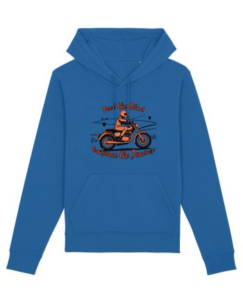 Vintage Wheels - Feel the wind, embrace the journey BLTM8-02  Royal Blue