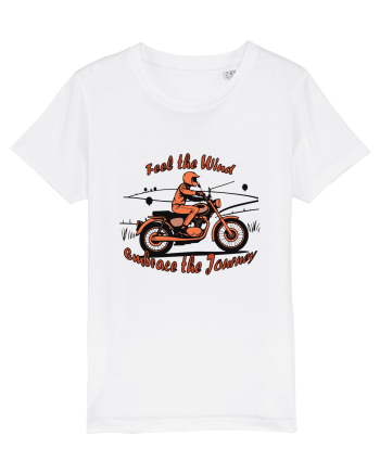 Vintage Wheels - Feel the wind, embrace the journey BLTM8-02  White