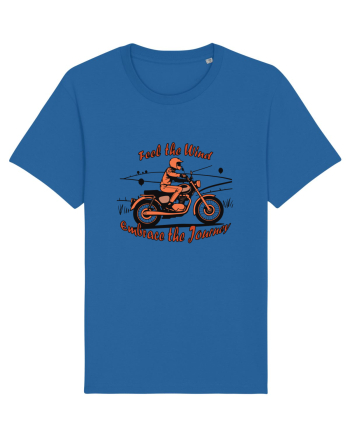 Vintage Wheels - Feel the wind, embrace the journey BLTM8-02  Royal Blue