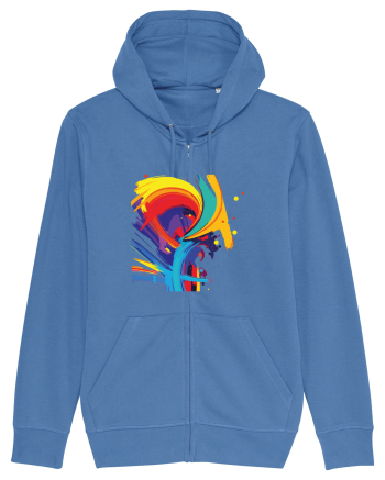 Abstract Bright Blue