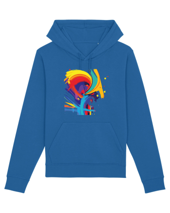 Abstract Royal Blue
