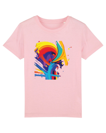Abstract Cotton Pink