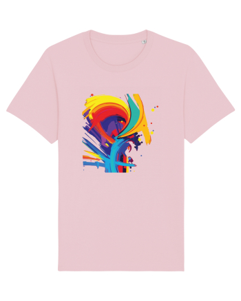 Abstract Cotton Pink