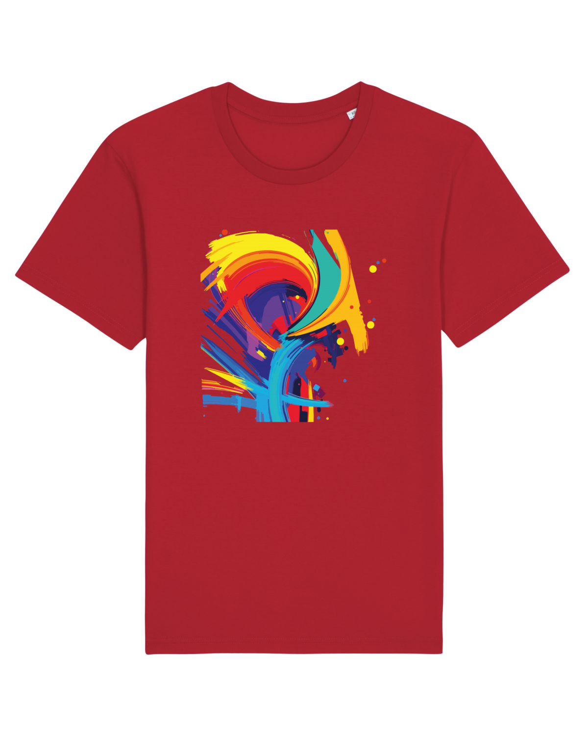 Tricou mânecă scurtă Unisex Rocker Red