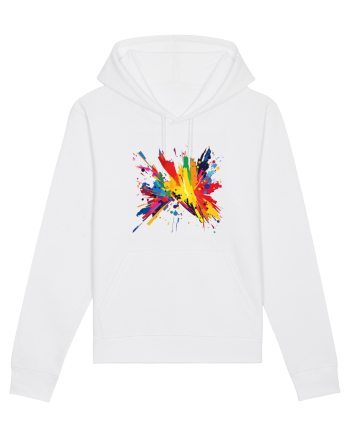 Abstract art White