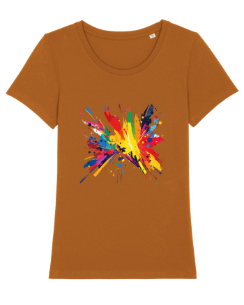 Abstract art Roasted Orange