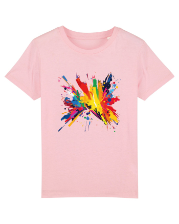 Abstract art Cotton Pink
