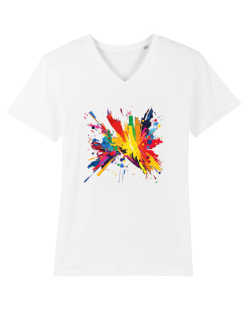 Abstract art White