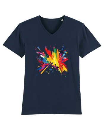 Abstract art French Navy