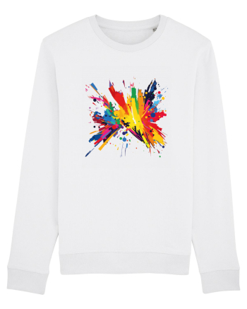Abstract art White