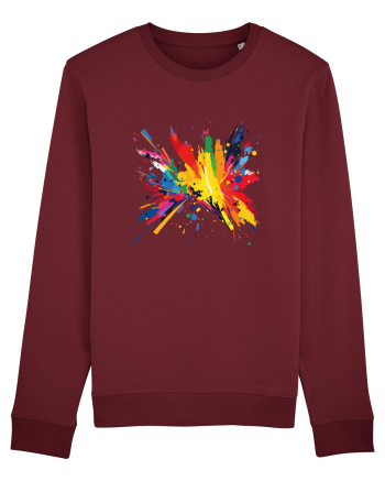 Abstract art Bluză mânecă lungă Unisex Rise