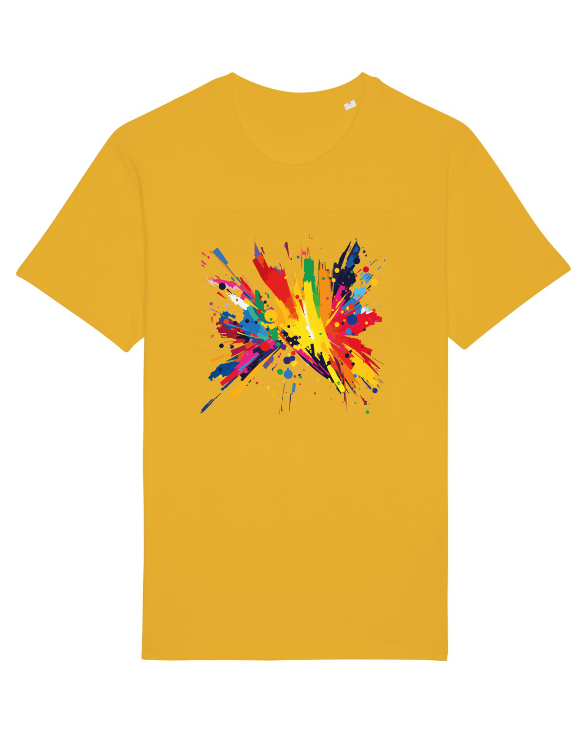 Tricou mânecă scurtă Unisex Rocker Spectra Yellow