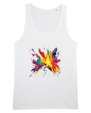 Abstract art White