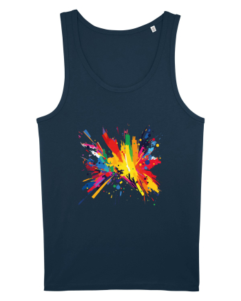 Abstract art Navy