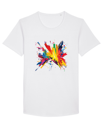 Abstract art White