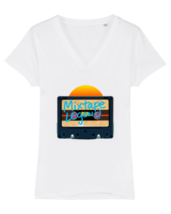 Retro  Mixtape Legend White