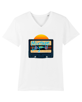 Retro  Mixtape Legend White