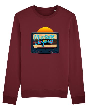 Retro  Mixtape Legend Bluză mânecă lungă Unisex Rise