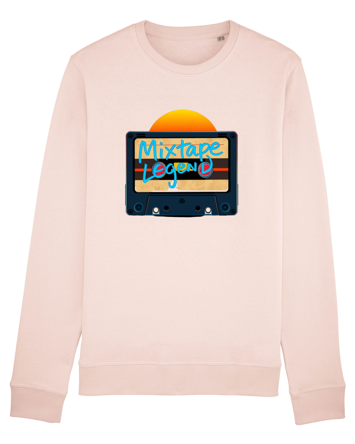 Bluză mânecă lungă Unisex Rise Candy Pink