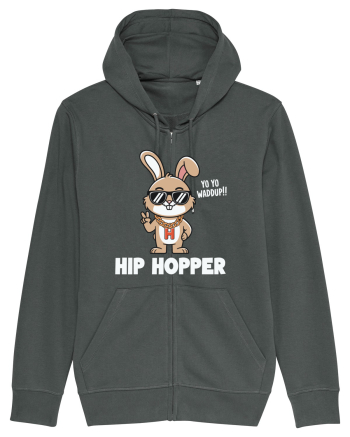 Hip Hopper | Funny Bunny Rabbit Anthracite
