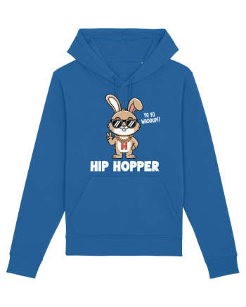 Hip Hopper | Funny Bunny Rabbit Royal Blue