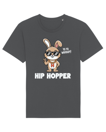 Hip Hopper | Funny Bunny Rabbit Anthracite