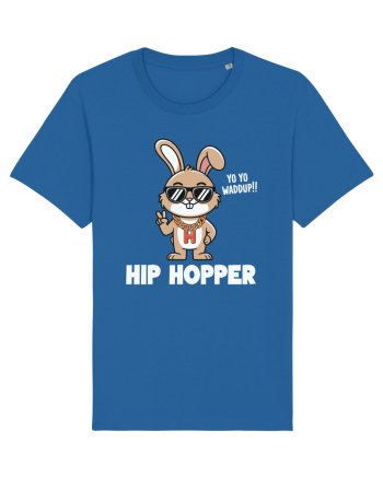 Hip Hopper | Funny Bunny Rabbit Royal Blue