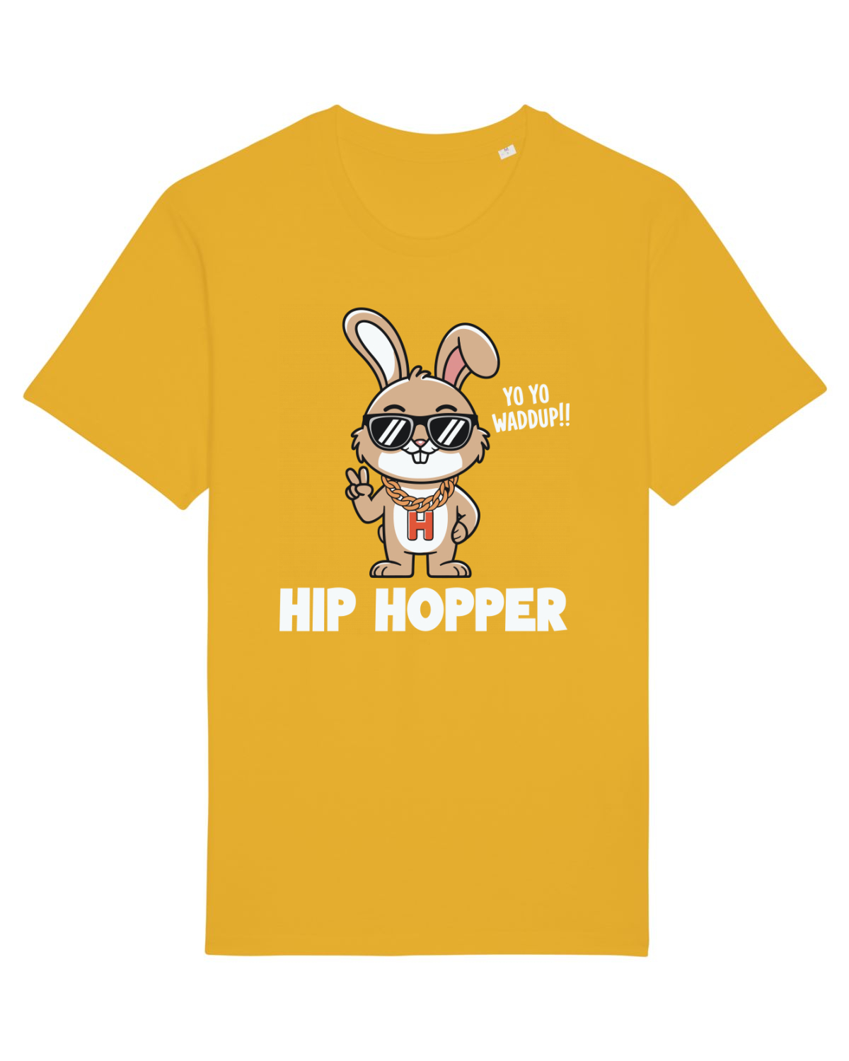 Tricou mânecă scurtă Unisex Rocker Spectra Yellow