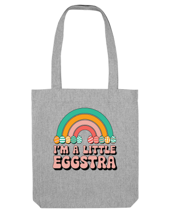 I'm A Little Eggstra Heather Grey