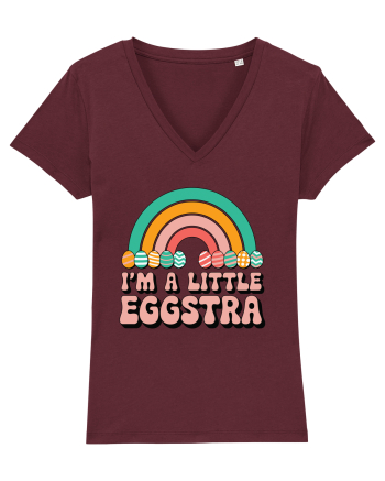 I'm A Little Eggstra Burgundy