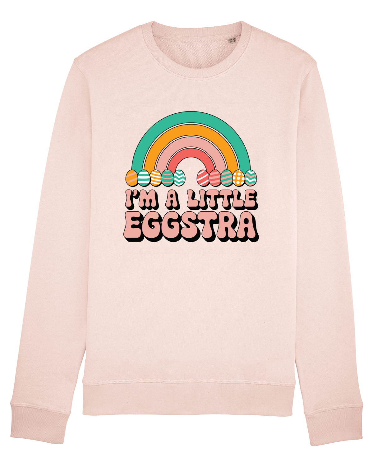 Bluză mânecă lungă Unisex Rise Candy Pink