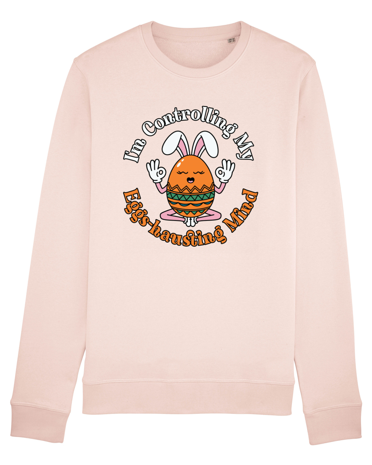Bluză mânecă lungă Unisex Rise Candy Pink