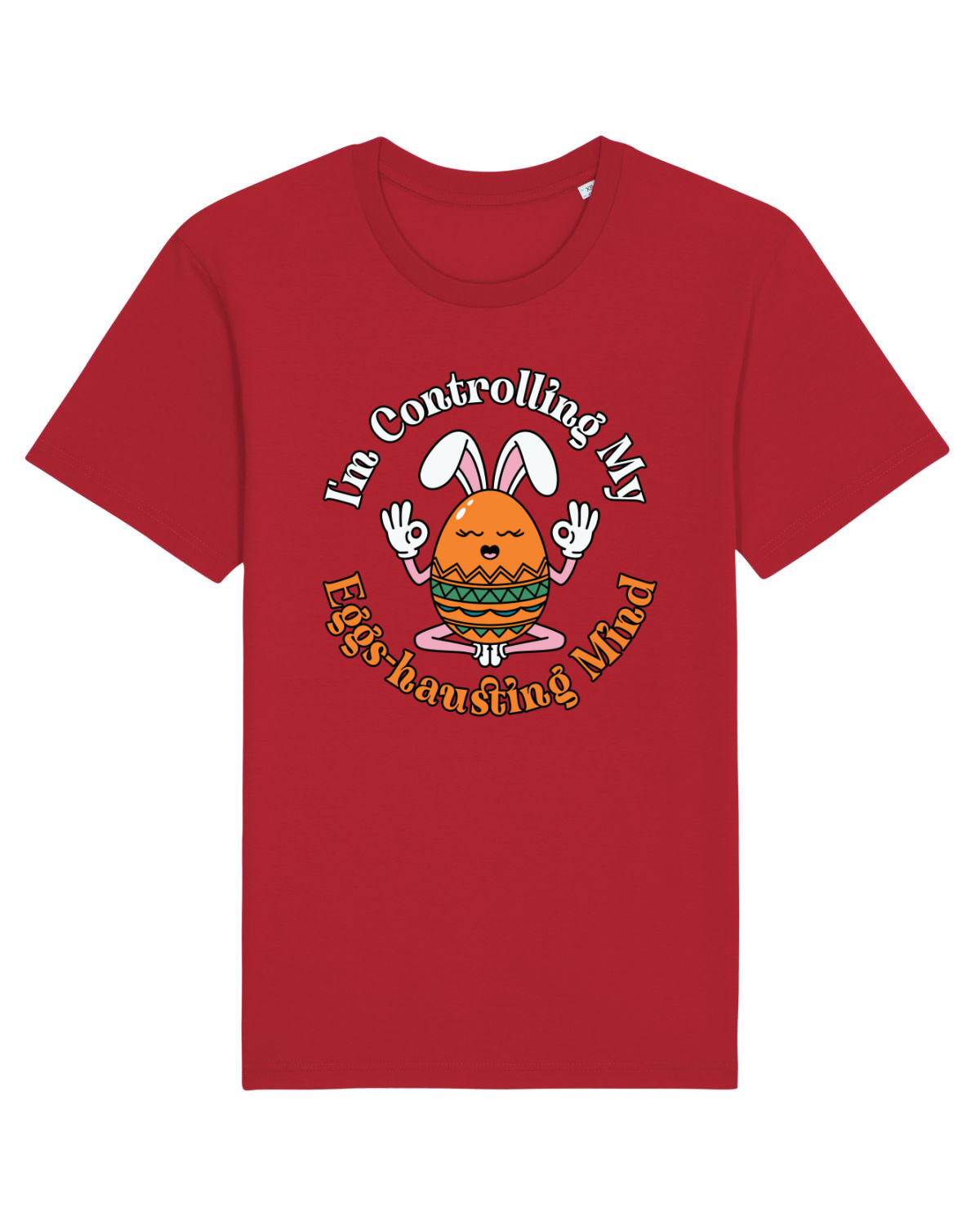 Tricou mânecă scurtă Unisex Rocker Red