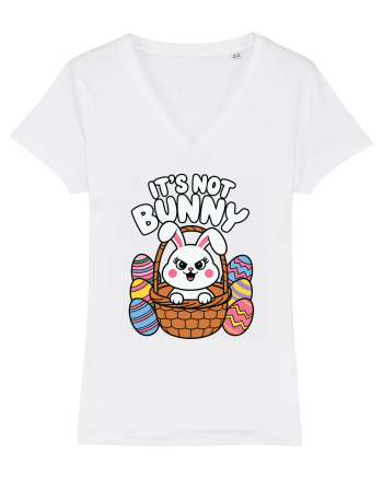 It's Not Bunny | Happy Easter! White
