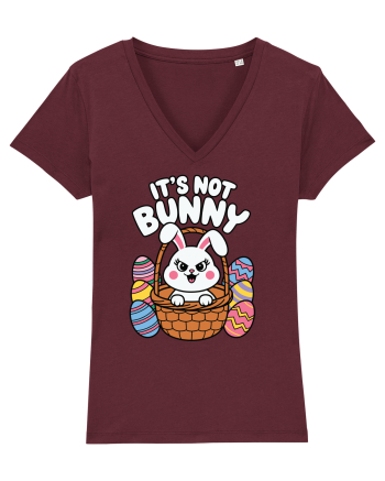 It's Not Bunny | Happy Easter! Burgundy