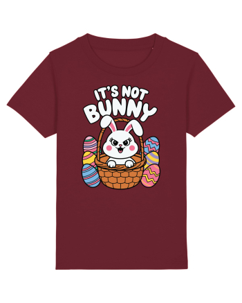 It's Not Bunny | Happy Easter! Burgundy