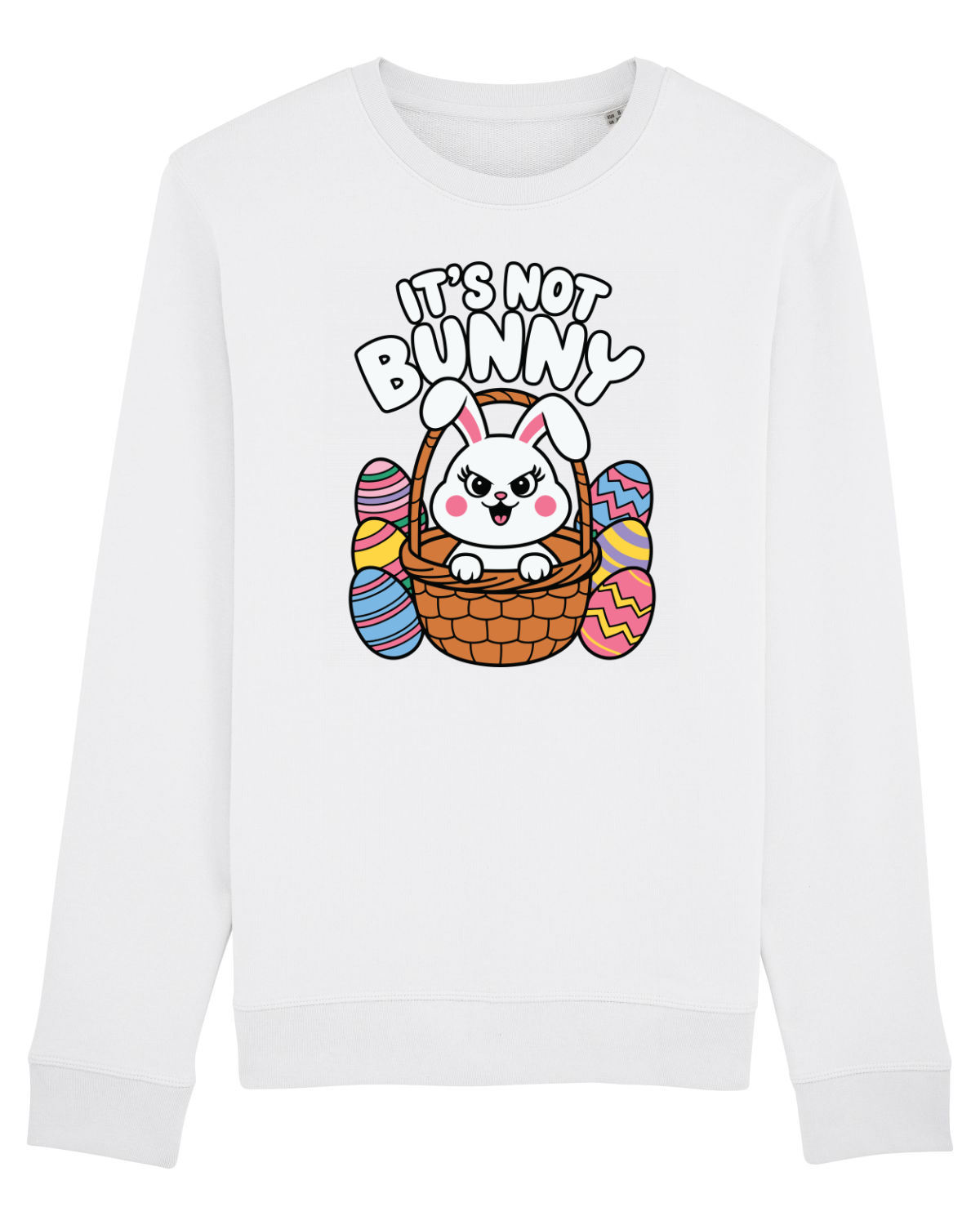 Bluză mânecă lungă Unisex Rise White