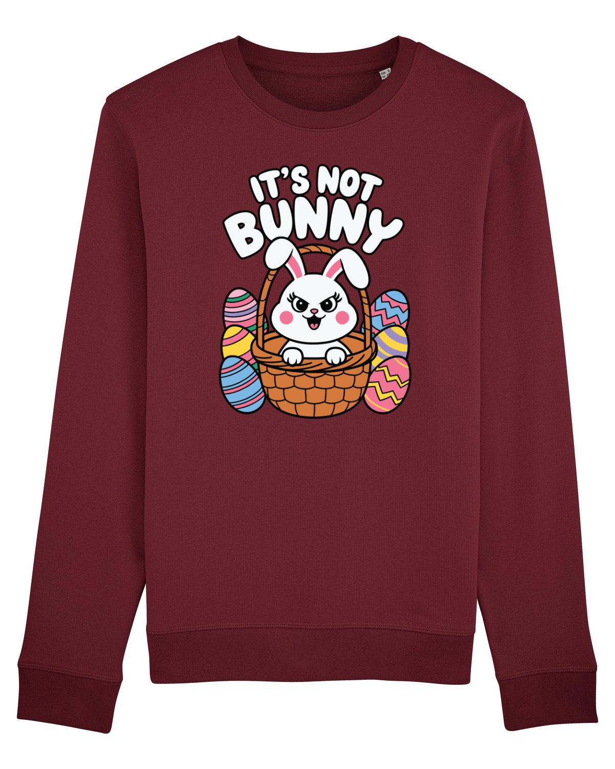 Bluză mânecă lungă Unisex Rise Burgundy