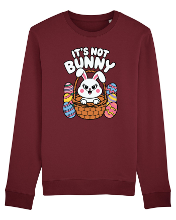 It's Not Bunny | Happy Easter! Burgundy